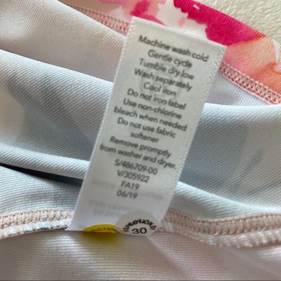 Athleta Shanti Pink Floral Printed Tank - Picture 11 of 12